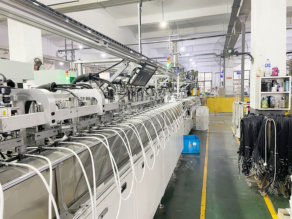 European standard three plug fully automatic production line